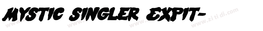 Mystic Singler ExpIt字体转换